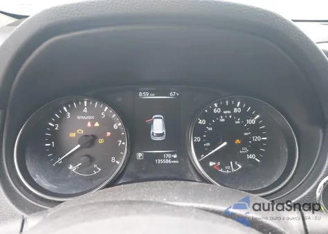 2017 Nissan Rogue Sl из США, поврежденный, VIN JN8AT2MT1HW149560